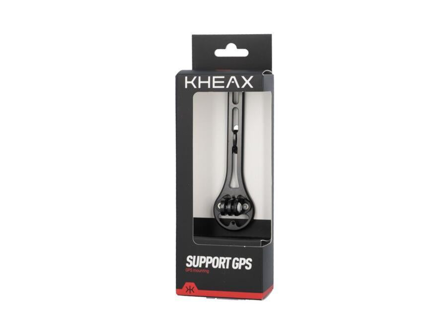 SUPPORT CINTRE INTEGRE KHEAX ALU NOIR COMPATIBLE GARMIN / BRYTON / WAHOO / IGPSPORT / GOPRO